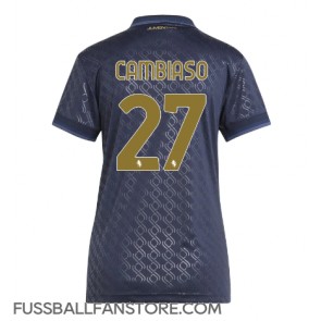 Juventus Andrea Cambiaso #27 Replik 3rd trikot Damen 2024-25 Kurzarm